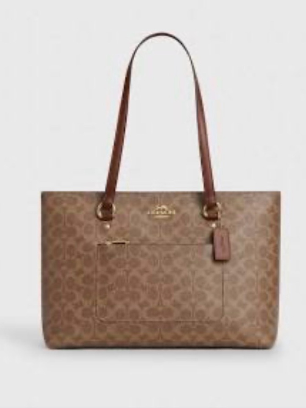 COACH Station Signature Canvas Carryall Tote